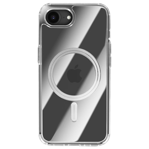 Coque MagSafe til iPhone 16e Stødabsorberende Bi-materiale Dux Ducis Gennemsigtig Vit