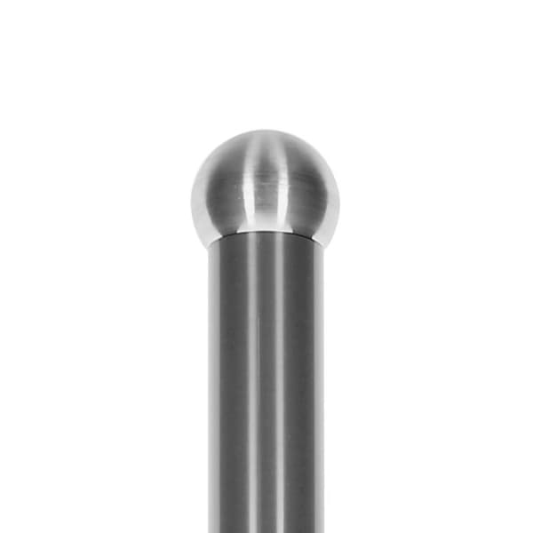 Køkkenrulleholder - CHEFFINGER - Sølv - Børstet rustfrit stål - Sideholder - Moderne design Grå
