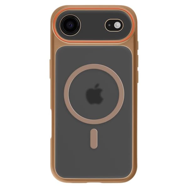 MagSafe-cover til iPhone iPhone Air Beskyttelse Bi-materiale Hård Bagside Brun brun