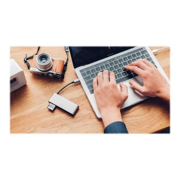 USB-C-portreplikator - Moshi - Multimediaadapter - 4K Ultra HD