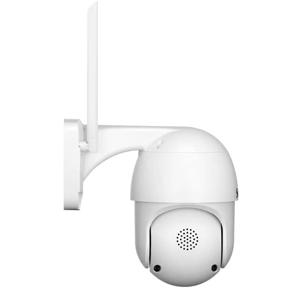 Utomhuskamera 5MP Motoriserad Ansluten Wi-Fi Max excell Vit Vit