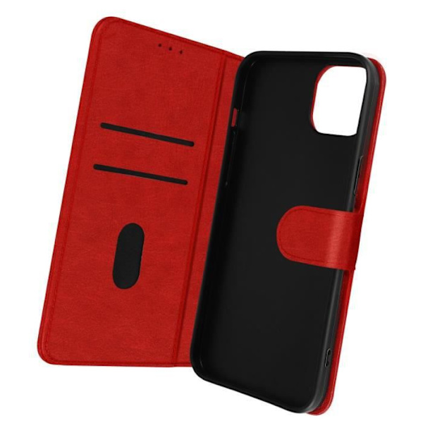 AVIZAR iPhone 14 etui - Chesterfield - Rød - Video Support funktion Röd