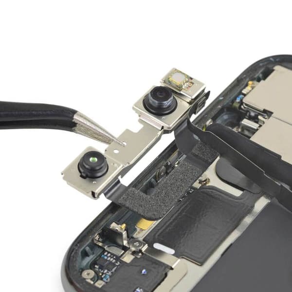Frontkamera - AVIZAR - iPhone 11 Pro - Erstatningslinse - Sort - 20 g