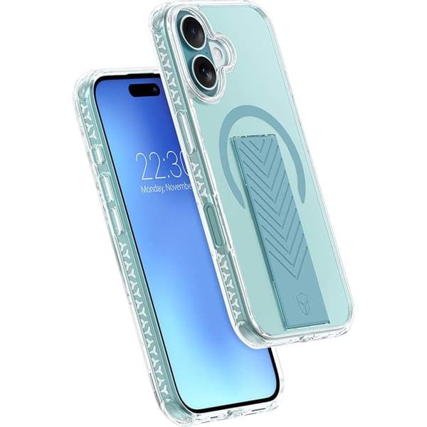 Smartphonefodral - FORCE CASE - iPhone 16 - MagSafe - Ultrarobust - 3m fall Grön