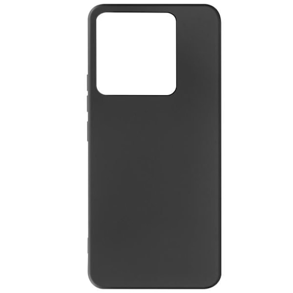 Telefonfodral - Classic Case - Xiaomi Redmi Note 13 Pro - Mjuk silikon - Svart - Stötskydd Svart