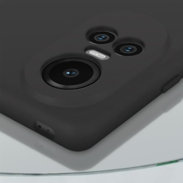 Skyddsfodral - AVIZAR - Oppo Reno 10/10 Pro - Semi-stift - Riem inkluderad - Svart Svart