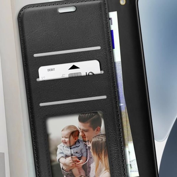 Xiaomi 15 Lompakko Kotelo Rannekkeella Mayaxess Musta Svart