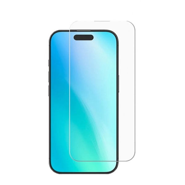 Skyddspaket för iPhone 16e - Mjuk TPU-hölje och 7H härdat glas Moxie Transparent Vit