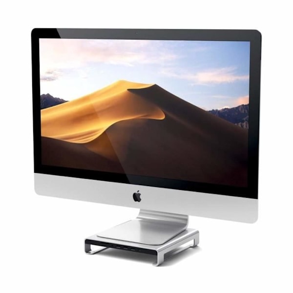 SATECHI Type-C-stöd för iMac - Aluminium - 5 USB 3.2-portar - USB-C-kompatibel - Elegant design Aluminium
