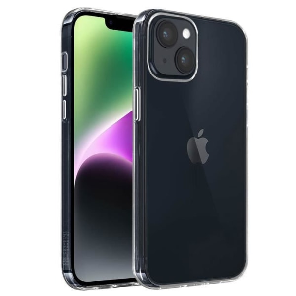 iPhone 14 Case Silikone Gel Blød Fleksibel Tynd 0,3 mm Gennemsigtig