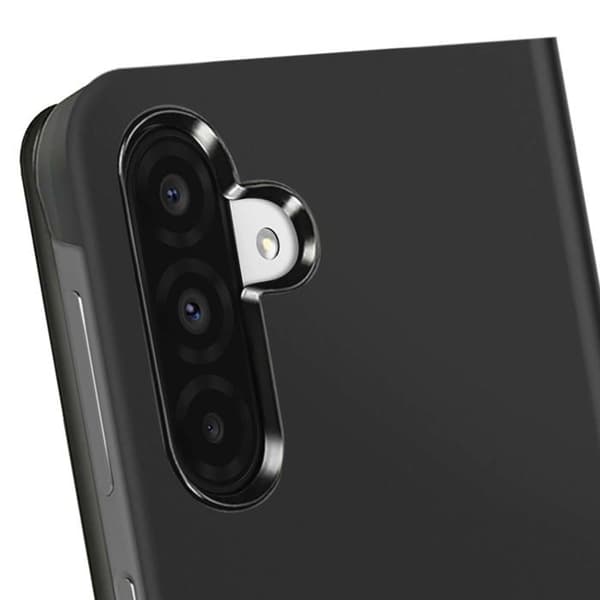 Flip Wallet-etui til Galaxy A37 med kortpladser Samsung Sort Svart