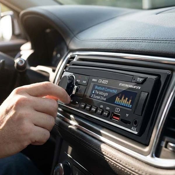 Autoradio - AVIZAR - Ikke specificeret - Bluetooth håndfri - USB/SD/AUX MP3 - Farve LCD-skærm