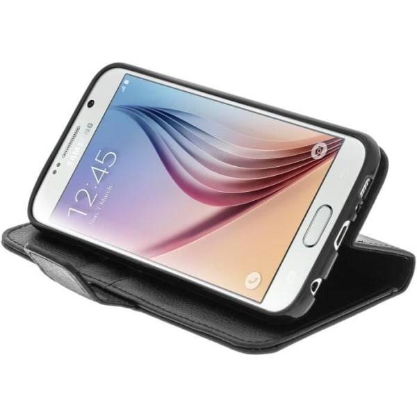 Samsung Galaxy S6 Wallet Folio suojakuori - musta