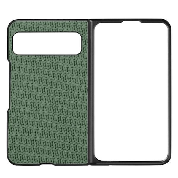 Etui til Google Pixel Fold - AVIZAR - Carbon Style - Grøn Grön