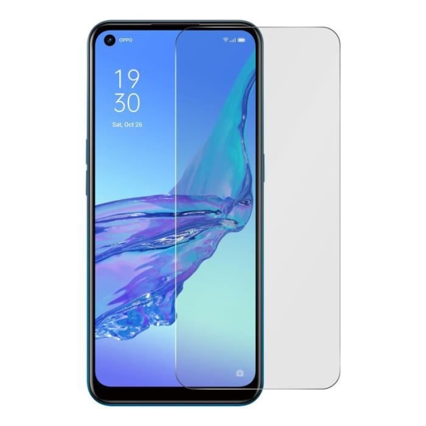 Oppo A53 / A53s näyttökalvo erittäin kestävä 9H läpinäkyvä karkaistu lasi Valkoinen