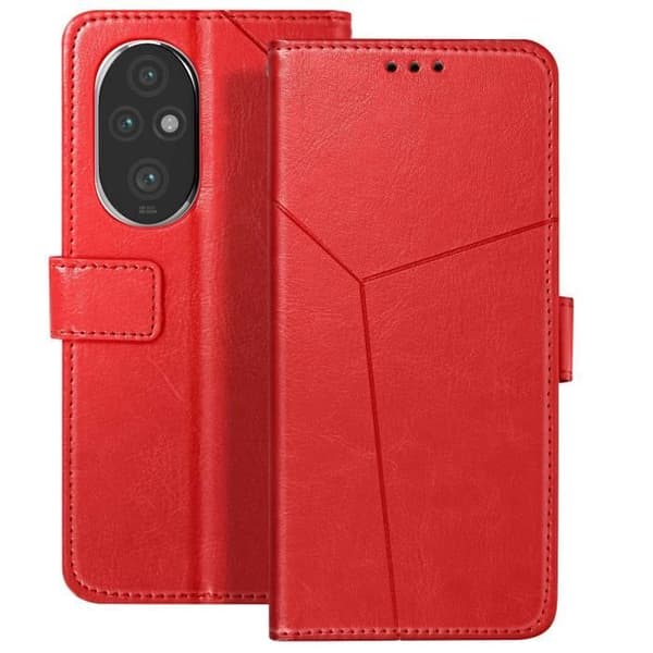 Flip Case - AVIZAR - Honor 200 Pro - Rød - Video Support tegnebog Röd