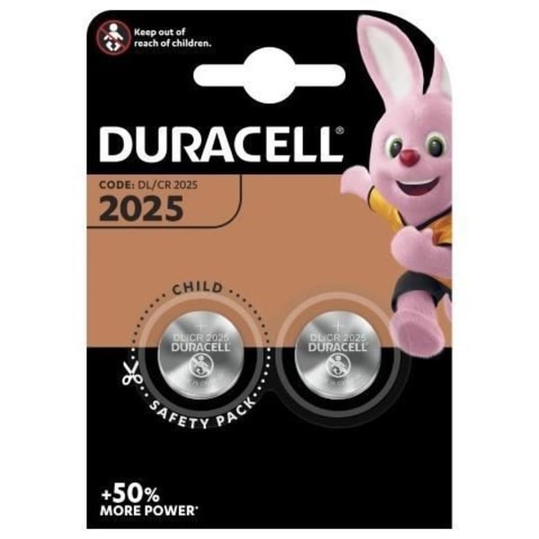 Duracell SPE 2025 X2 batterier
