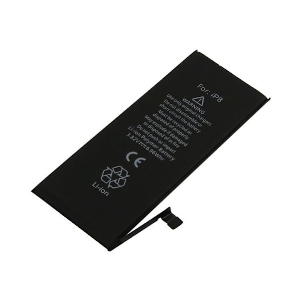 Ersättningsbatteri kompatibelt med iPhone 8 Li-Polymer 3,82V 1821mAh 6,96Wh