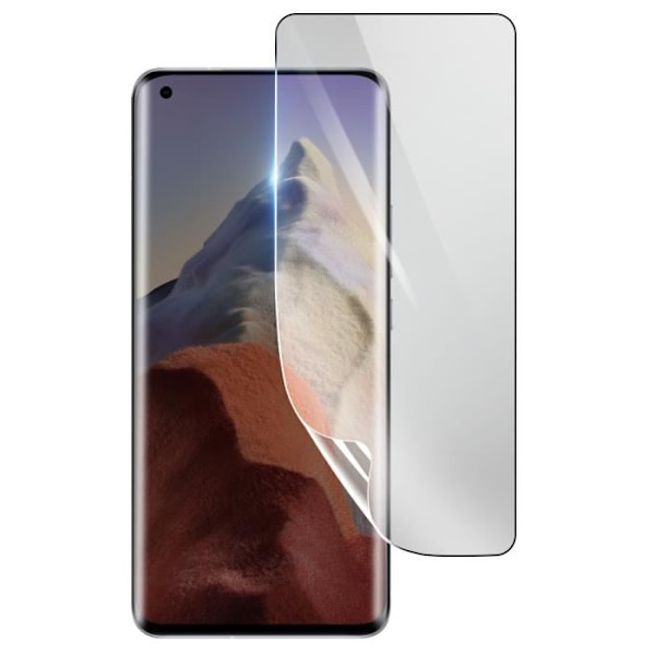 Näytönsuoja - 3MK - Xiaomi Mi 11 Ultra - Iskunkestävä Hydrogeeli - Läpinäkyvä - Naarmuuntumaton Transparent
