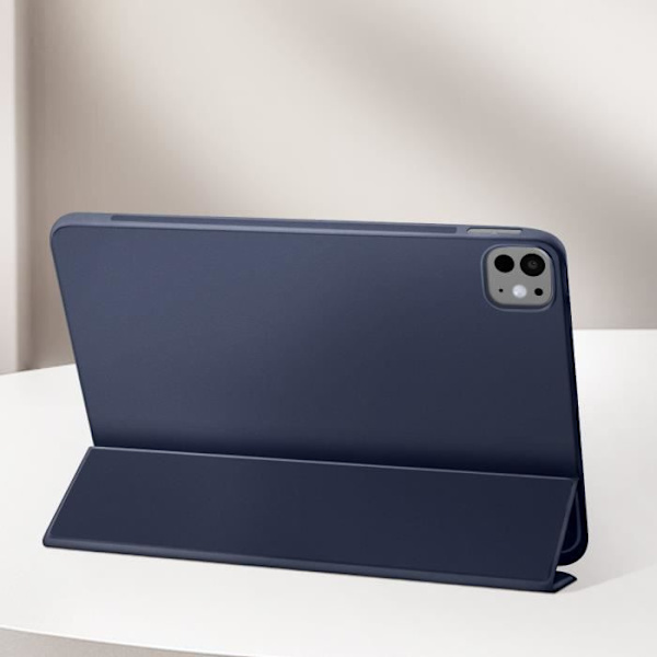 Fodral för iPad Pro 11 2024 Vikbart Flip Multi-Position Stativ Royal Blue Blå