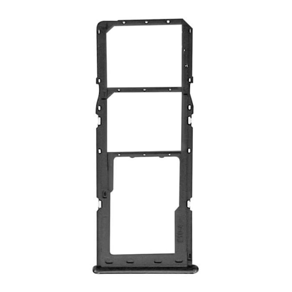Udskiftning til SIM-kortbakke - Samsung Galaxy A32 - Sort - 2 nano SIM-slots og 1 micro-SD-slot Svart