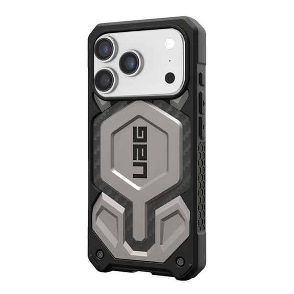 Coque til iPhone 17 Pro - UAG - Monarch Pro - Ekstrem beskyttelse - MagSafe kompatibel - Grå Grå