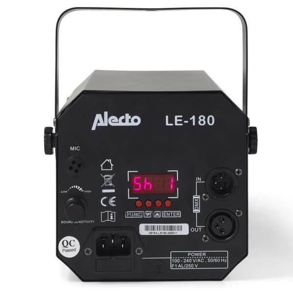 Alecto LE-180 - LED lampe "fantasy" Svart