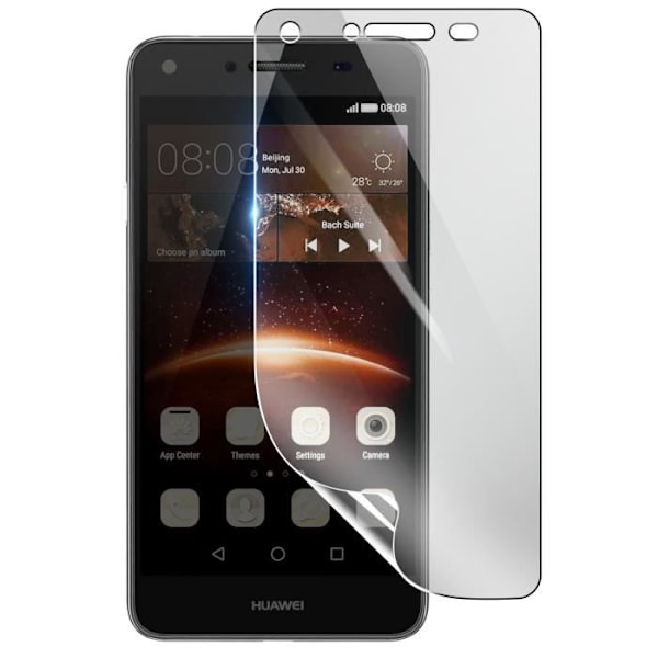 Näytönsuoja - 3MK - Huawei Y5 2 - Iskunkestävä Hydrogeeli - Läpinäkyvä - Naarmuuntumaton Transparent