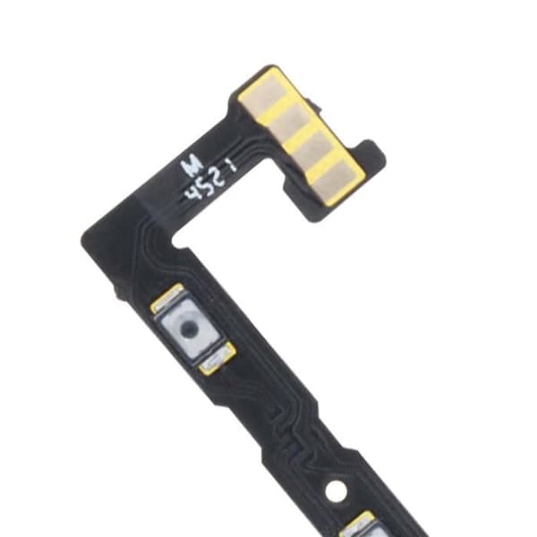 Nappe til Power/Volume Knappen - Xiaomi - 12 Pro - Kompatibel Erstatning - Sort - 4 g Svart