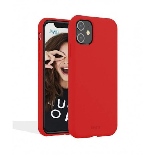 JAYM Soft Case til iPhone 12 / 12 Pro - Rød - MagSafe kompatibel Röd