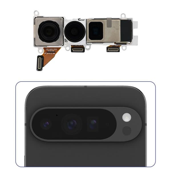 Pääkamera Takana Google Pixel 9 Pro XL 50MP Musta
