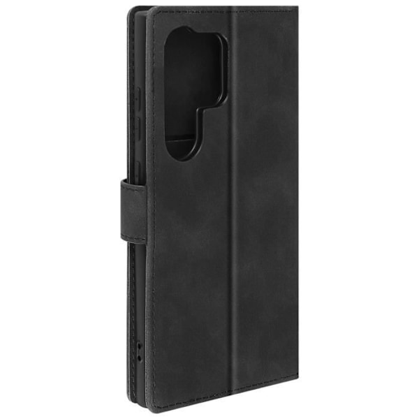 Fodral för Samsung Galaxy S24 Ultra Flip Wallet Video Support Akashi Black Svart
