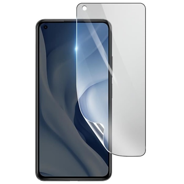 Näytönsuoja - 3MK - Xiaomi Mi 11 Lite - Iskunkestävä Hydrogeeli - Läpinäkyvä - Naarmuuntumaton Transparent