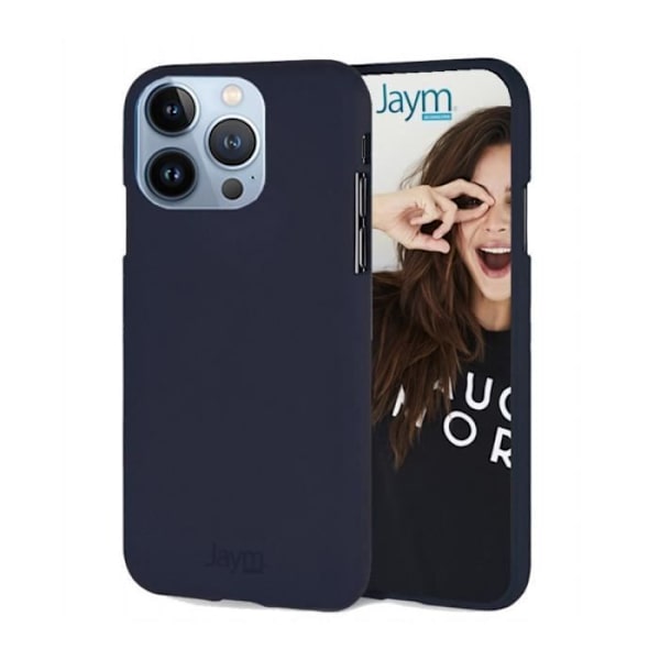 JAYM blødt etui til Apple iPhone 14 Pro Max - Blå - Premium finish - Stødmodstand Blå