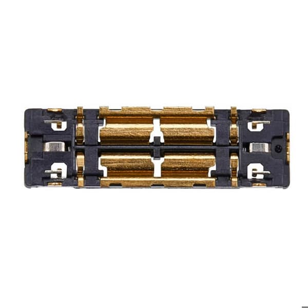 FPC-batterikontakt för iPhone 16 Pro / 16 Pro Max 4 stift svart Svart