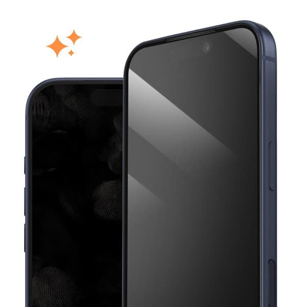 iPhone 17 Pro Max:n 0.40mm Karkaistu Lasisuoja Musta Svart