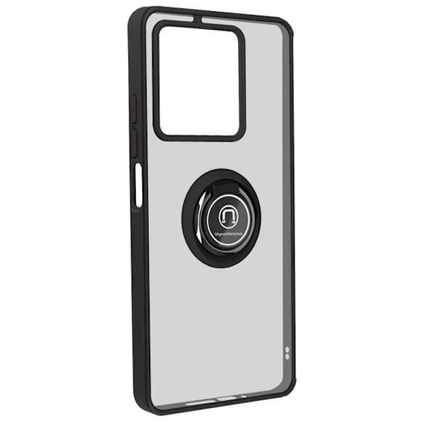 Kotelo Xiaomi Redmi Note 13 5G AVIZAR -puhelimelle - Metallirengastukitoiminto Musta Svart