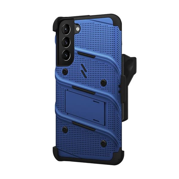 Coque Samsung Galaxy S22+ ZIZO BOLT Bundle - Blå og Sort