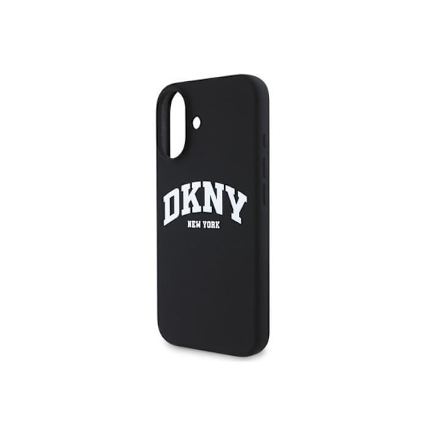 Coque pour Apple iPhone 16 Plus Édition Liquid Silicone Arch Compatible MagSafe DKNY Noir Vit