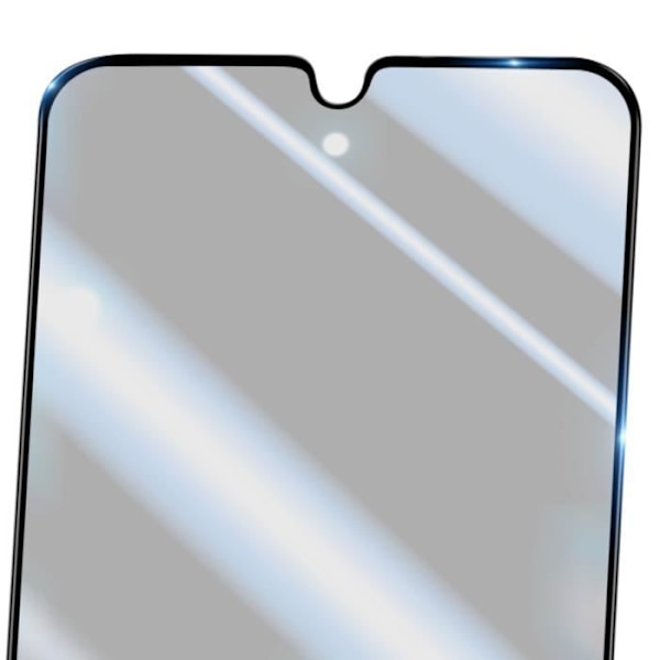 Skärmskydd - Akashi - Härdat glas för Samsung Galaxy A15 - 9H hårdhet - Anti-repa - Totalt skydd Svart