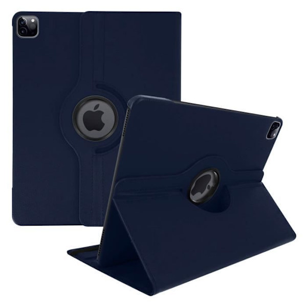Kuori - AVIZAR - iPad Pro 12.9 2020 - Täyskotelo - Käännettävä Tuki 360° - Sininen Blå
