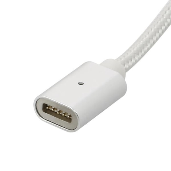Magneettinen USB-USB Type C -kaapeli 1 m punottua nylonia