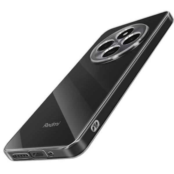 Mobilskal för Xiaomi Redmi 14C Silikon Mjuk Ultra-Tunn iMak Transparent Transparent