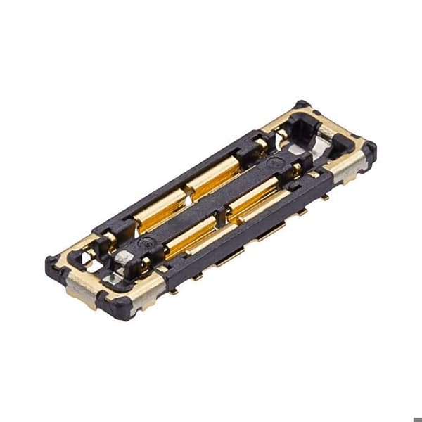 FPC-batterikontakt för iPhone 16 Pro / 16 Pro Max 4 stift svart Svart