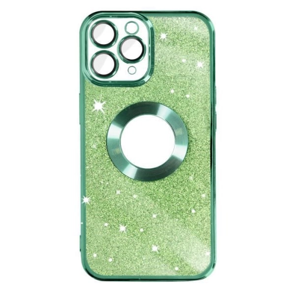 Grönt glitterfodral till iPhone 11 Pro Max