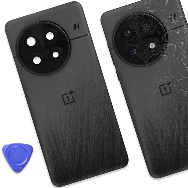 Bagside til OnePlus 13 Original Service Pack Oneplus Sort