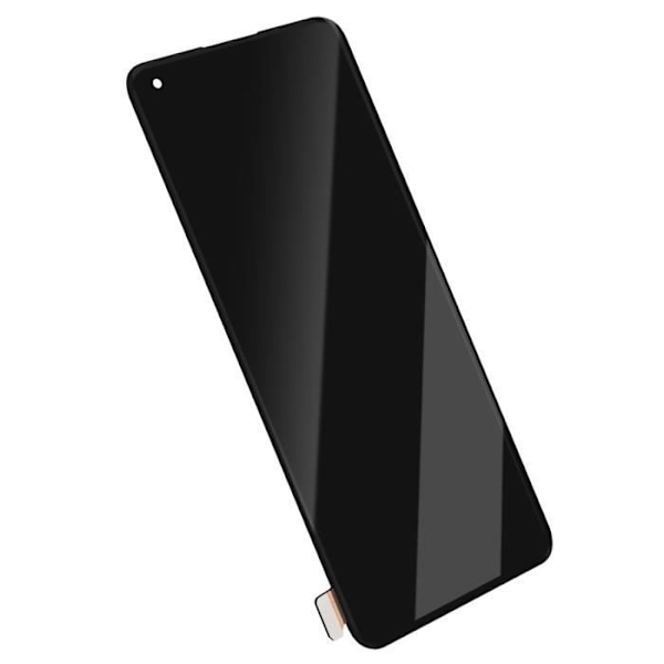 LCD-skærm og berøringsglas til Oppo Find X5 Pro Black Svart