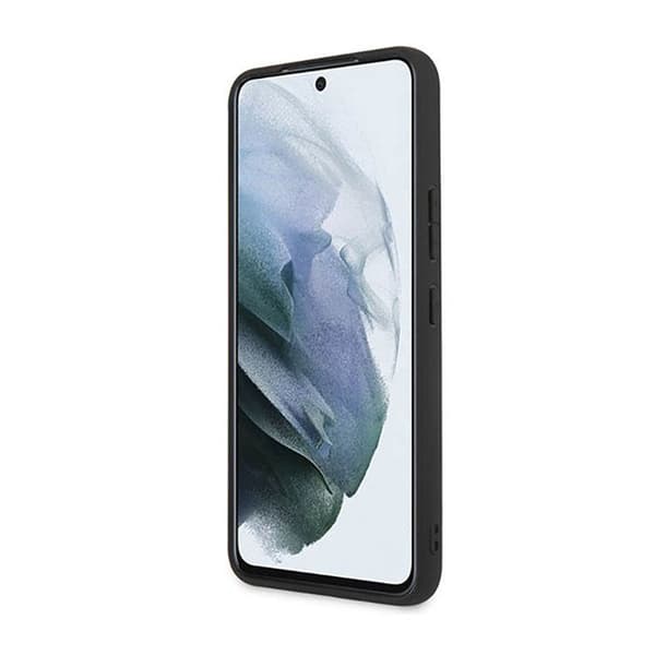 Telefonetui - Guess - Galaxy S23 - Grå - Stødbeskyttelse - Saffiano tekstur Grå
