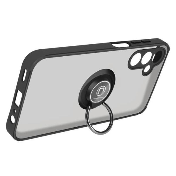 Fodral till Samsung Galaxy A15 5G Metal Ring Stativ Funktion Svart
