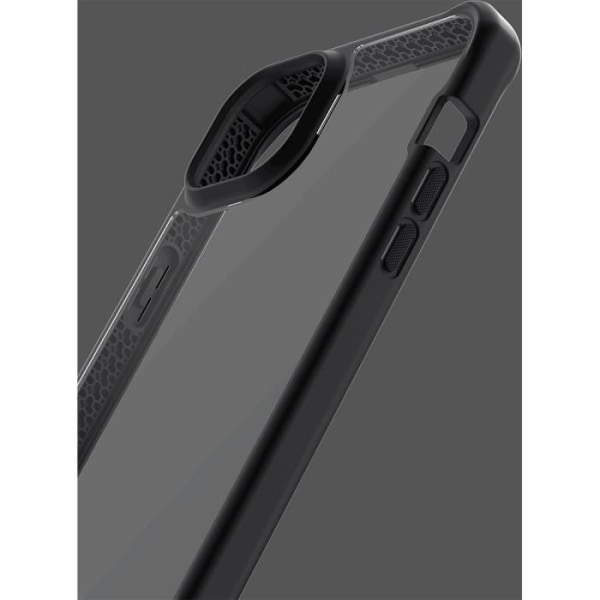 Vahvistettu kotelo Apple iPhone 14 Max Hybrid Solid Black Contour Itskins